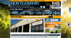 Desktop Screenshot of montgomeryservicecenter.net